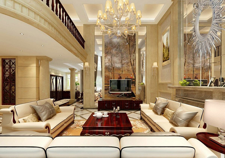 別墅設(shè)計客廳如何有更好的效果？ 